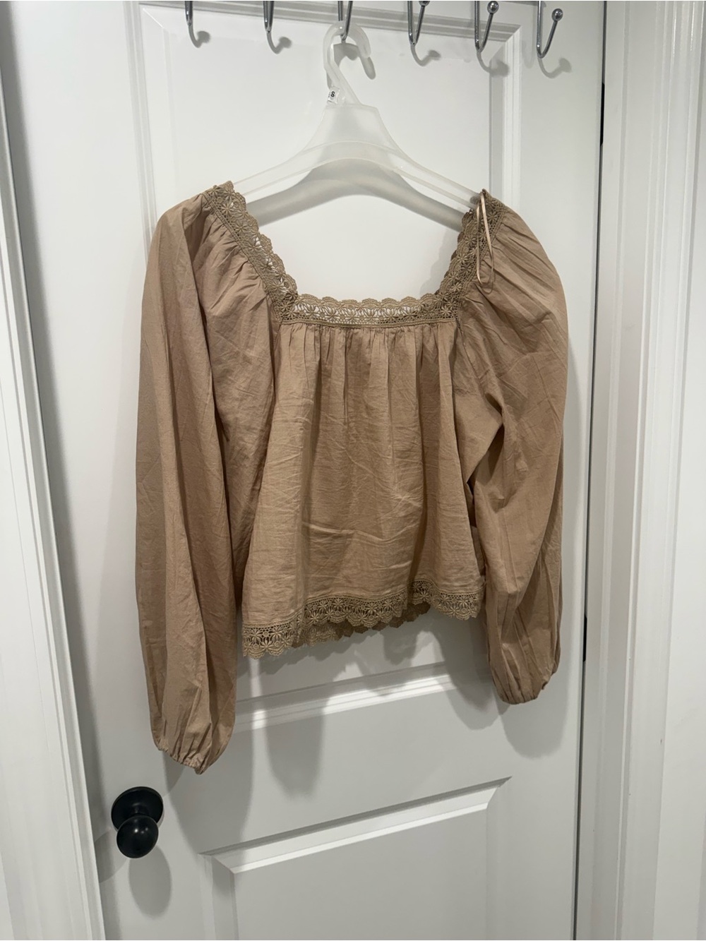 Woman’s Old Navy Embroiderd Square Neck Blouse